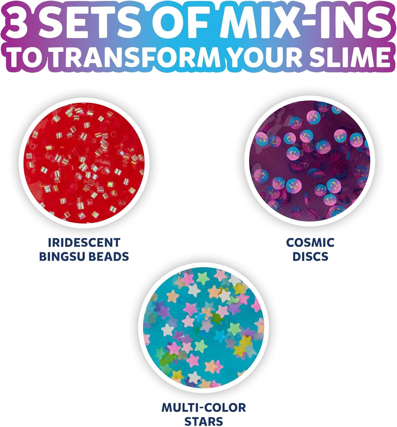 imageElmers Gue Premade Includes 5 Sets of Slime Addins 3 Lb Bucket Glassy ClearSpace Adventure