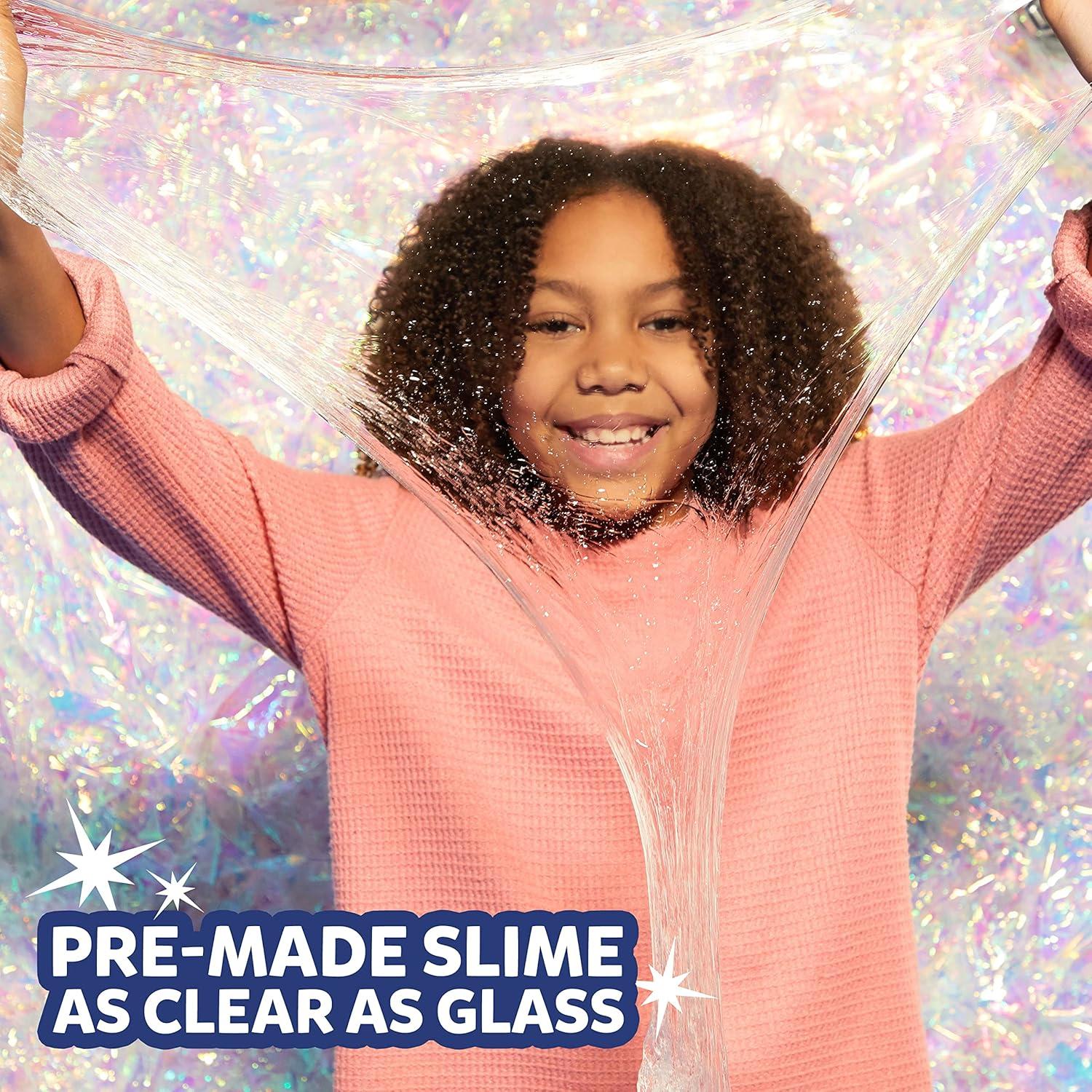 imageElmers Gue Premade Slime Variety Pack Clear Scented Glitter 4 Count  Perfect for Kids Activity Summer Arts ampamp Crafts School Classroom Birthday Party Gift