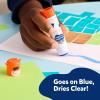 imageElmers BlooStick Buddies Glue Sticks Disappearing Blue Glue Stick AntiRoll Cap 6g 48 Count48 Count BlooStick Buddies