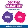 imageElmers Color Slime Kit 2Count  2Activator PinkPurple