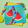 imageElmers Color n Glitz Glue Sticks Washable Assorted Colors Includes Disappearing Purple Glue Sticks 6 Grams 12 PackTropical Scented