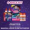 imageElmers Cosmic Shimmer Slime Kit Contains Elmers Cosmic Liquid Glue and Elmers Magical Liquid Slime Activator 4 CountActivator Pack