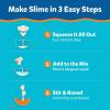 imageElmers Glow In The Dark Slime Kit Includes Glow In The Dark Glue Assorted Colors Magical Liquid Slime Activator 4 Count