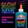imageElmers Glow in the Dark Liquid Glue Great for Making Slime Washable Assorted Colors 5 Ounces Each5 Oz