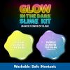 imageElmers GlowintheDark Slime Kit 2062242 Yellow  Purple Glow 4 Piece Kit