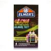 imageElmers GlowintheDark Slime Kit 2062242 Yellow  Purple Glow 4 Piece Kit