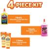 imageElmers Glue Slime Kit Dinosaur Night Makes Color Changing and Glow in the Dark Slime Includes Liquid Glue and Activator 4 CountButter Slime Kit