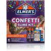imageElmers Glue Slime Kit Dinosaur Night Makes Color Changing and Glow in the Dark Slime Includes Liquid Glue and Activator 4 CountConfetti Slime Kit