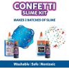 imageElmers Glue Slime Kit Dinosaur Night Makes Color Changing and Glow in the Dark Slime Includes Liquid Glue and Activator 4 CountConfetti Slime Kit