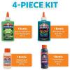 imageElmers Glue Slime Kit Dinosaur Night Makes Color Changing and Glow in the Dark Slime Includes Liquid Glue and Activator 4 CountDinosaur Night