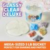 imageElmers Gue Premade Includes 5 Sets of Slime Addins 3 Lb Bucket Glassy ClearGlassy Clear