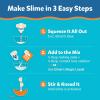 imageElmers Liquid Glitter Glue Great For Making Slime Washable Assorted Colors 6 Ounces Each 3 CountSilver  Gold  Black