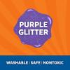 imageElmers Liquid Glitter Glue Washable Purple 6 Ounces 1 Count  Great For Making Slime