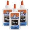 imageElmers Liquid School Glue Clear Washable 5 Ounces 3 Count  Great for Making Slime