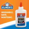 imageElmers Liquid School Glue Slime ampamp Craft Safe and NonToxic Washable White 4 Ounces Each Great for Making Slime 12 Count  Ideal for Classroom Home Office Teacher SuppliesWhite