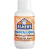 imageElmers Slime Starter Kit Clear School Glue Glitter Glue Pens ampamp Magical Liquid Activator Solution 9 CountStarter Slime Kit