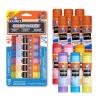 imageElmers Color n Glitz Glue Sticks Washable Assorted Colors Includes Disappearing Purple Glue Sticks 6 Grams 12 PackColor n Glitz  Disappearing Purple