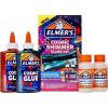 imageElmers Cosmic Shimmer Slime Kit Contains Elmers Cosmic Liquid Glue and Elmers Magical Liquid Slime Activator 4 CountActivator Pack