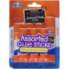 imageElmers Disappearing Purple School Glue Sticks Assorted Sizes 3 Small  3 Giant  1 Jumbo Glue Stick E4081