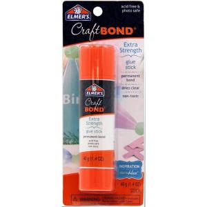imageElmers CraftBond Extra Strength Glue Stick 40 Grams Clear