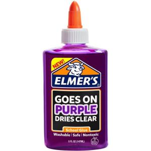 imageElmers Disappearing Purple Liquid School Glue 5Ounces 1 Count