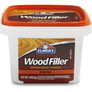 imageElmers E842L Carpenters Interior Wood Filler 32 Ounce 1 QuartBrown