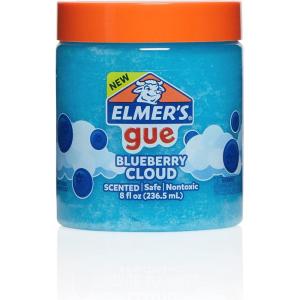 imageElmers GUE PreMade Slime Blueberry Splash Slime Scented 2 CountBlueberry Cloud