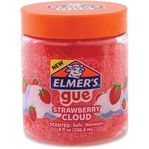 imageElmers GUE PreMade Slime Blueberry Splash Slime Scented 2 CountStrawberry Cloud