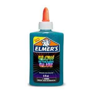 imageElmers Glow in the Dark Liquid Glue Great for Making Slime Washable Assorted Colors 5 Ounces Each5 Oz