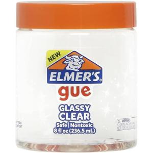 imageElmers Glue Deluxe Starter Slime Kit  Slime Supplies  Clear School Glue ampamp Glitter Glue Pens 3 CountClear
