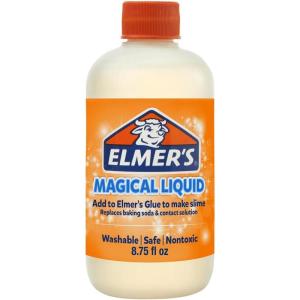 imageElmers Slime Activator Magical Liquid Activator Solution Updated Formula 1 QuartAssorted Colors