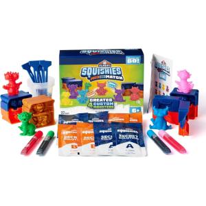 imageElmers Squishies Kids Activity Kit DIY Squishy Toy Kit Creates 2 Mystery Characters 12 Piece Kit4 Squishies