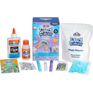 imageElmers Stretch N Create Dough Kit 3 Ways to Play Keepsakes Kit 9 Count  Perfect for Birthday Party Gift School Classroom Activity Kids Craft Summer FunKeepsakes Kit 9 ct