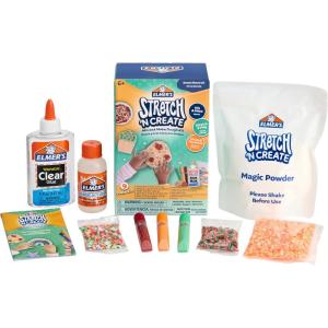 imageElmers Stretch N Create Dough Kit 3 Ways to Play Keepsakes Kit 9 Count  Perfect for Birthday Party Gift School Classroom Activity Kids Craft Summer FunSnack Shack Kit 9 ct