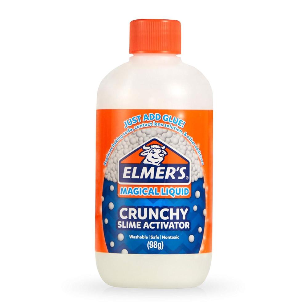 imageElmers Crunchy Magical Liquid Glue Slime Activator 875 FL oz BottleWhite
