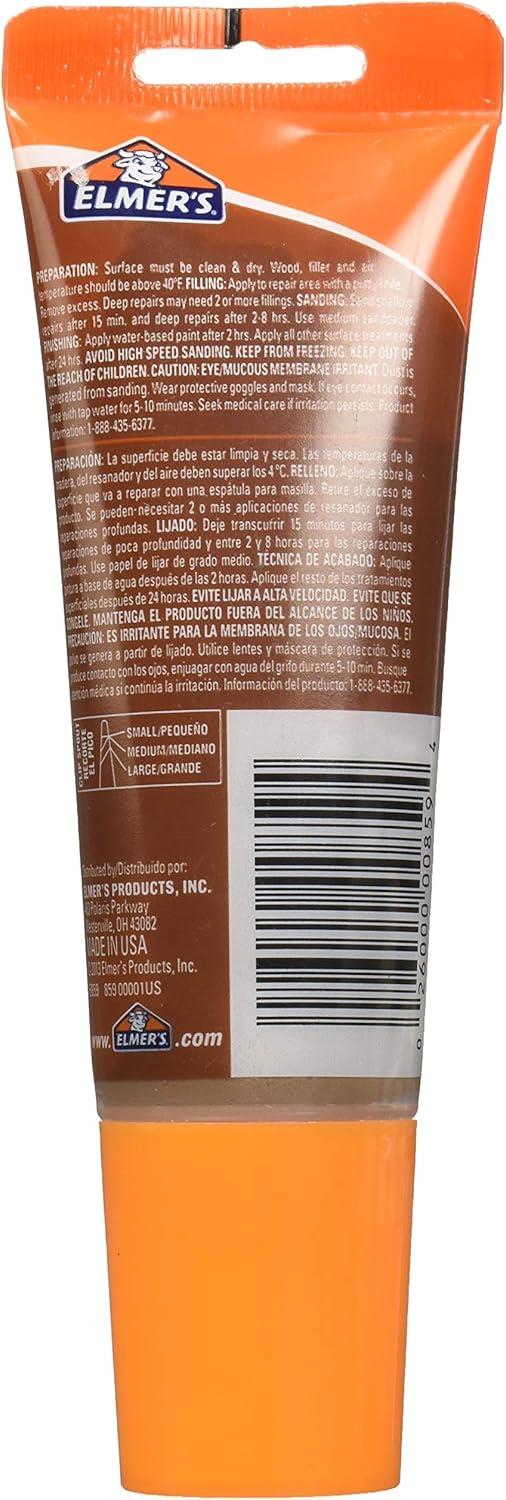 imageElmers E859 Carpenters Wood Filler 325Ounce Tube WalnutWalnut