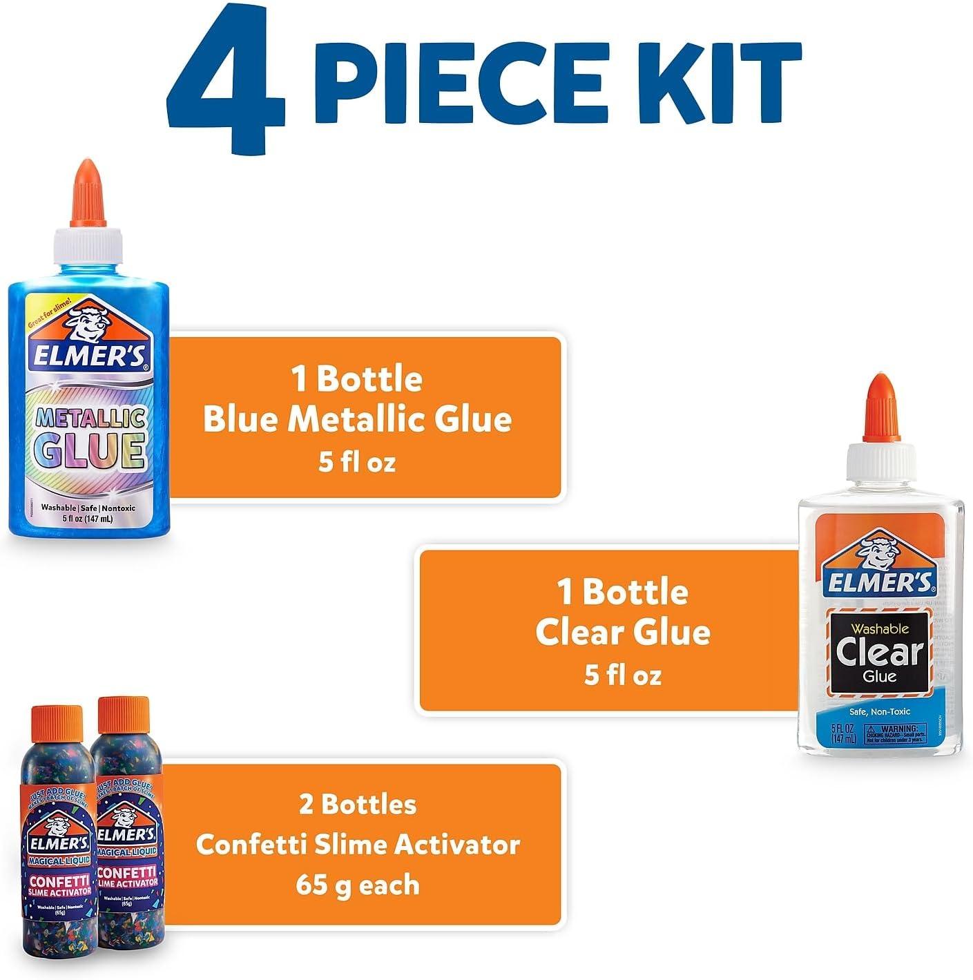 imageElmers Eclipse Slime Kit Assorted 4 CountConfetti Slime Kit