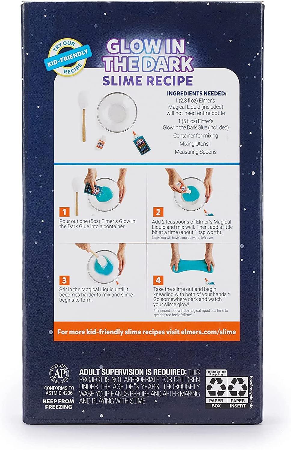 imageElmers Eclipse Slime Kit Assorted 4 CountDinosaur Night