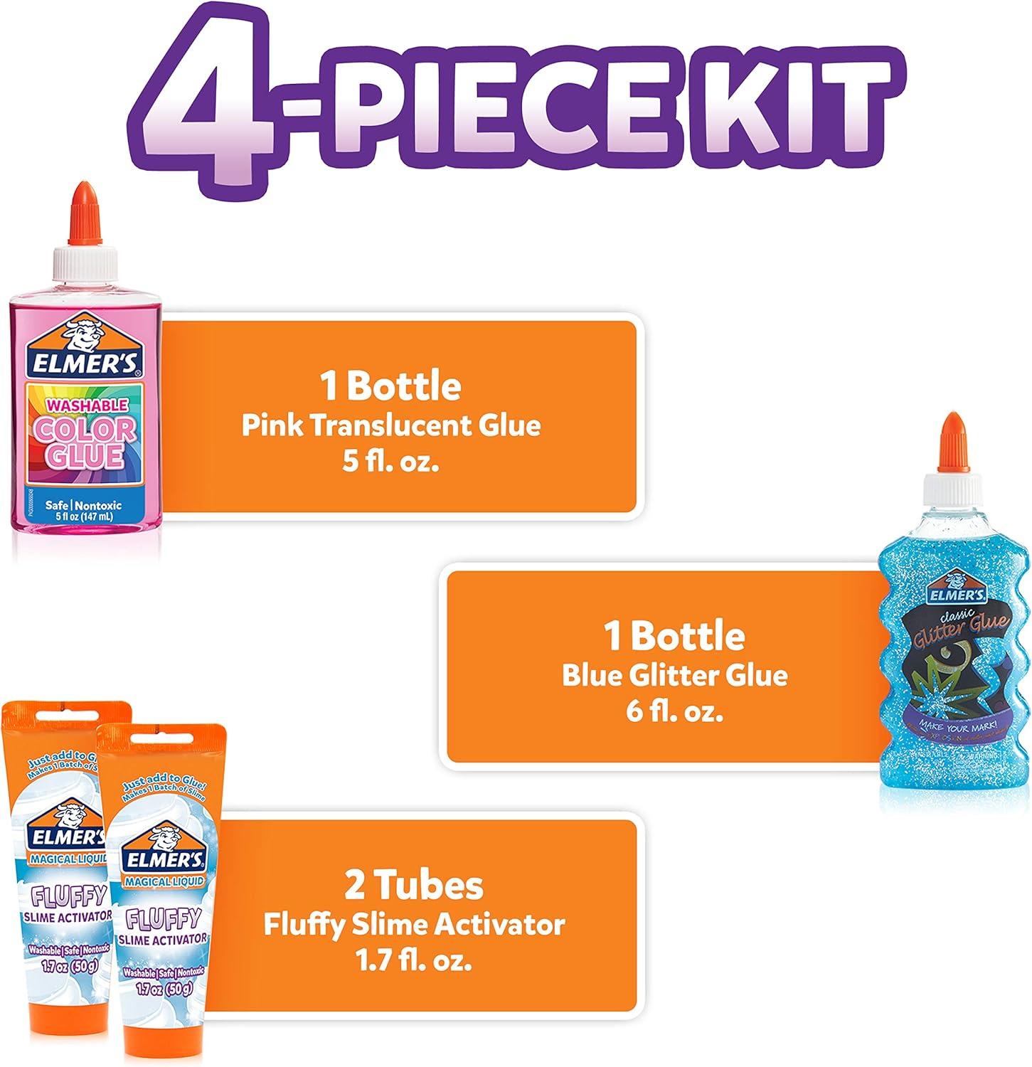 imageElmers Eclipse Slime Kit Assorted 4 CountFluffy Slime Kit