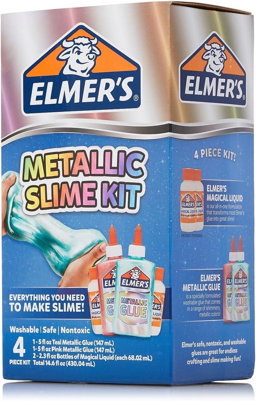 imageElmers Eclipse Slime Kit Assorted 4 CountMetalllic Kit