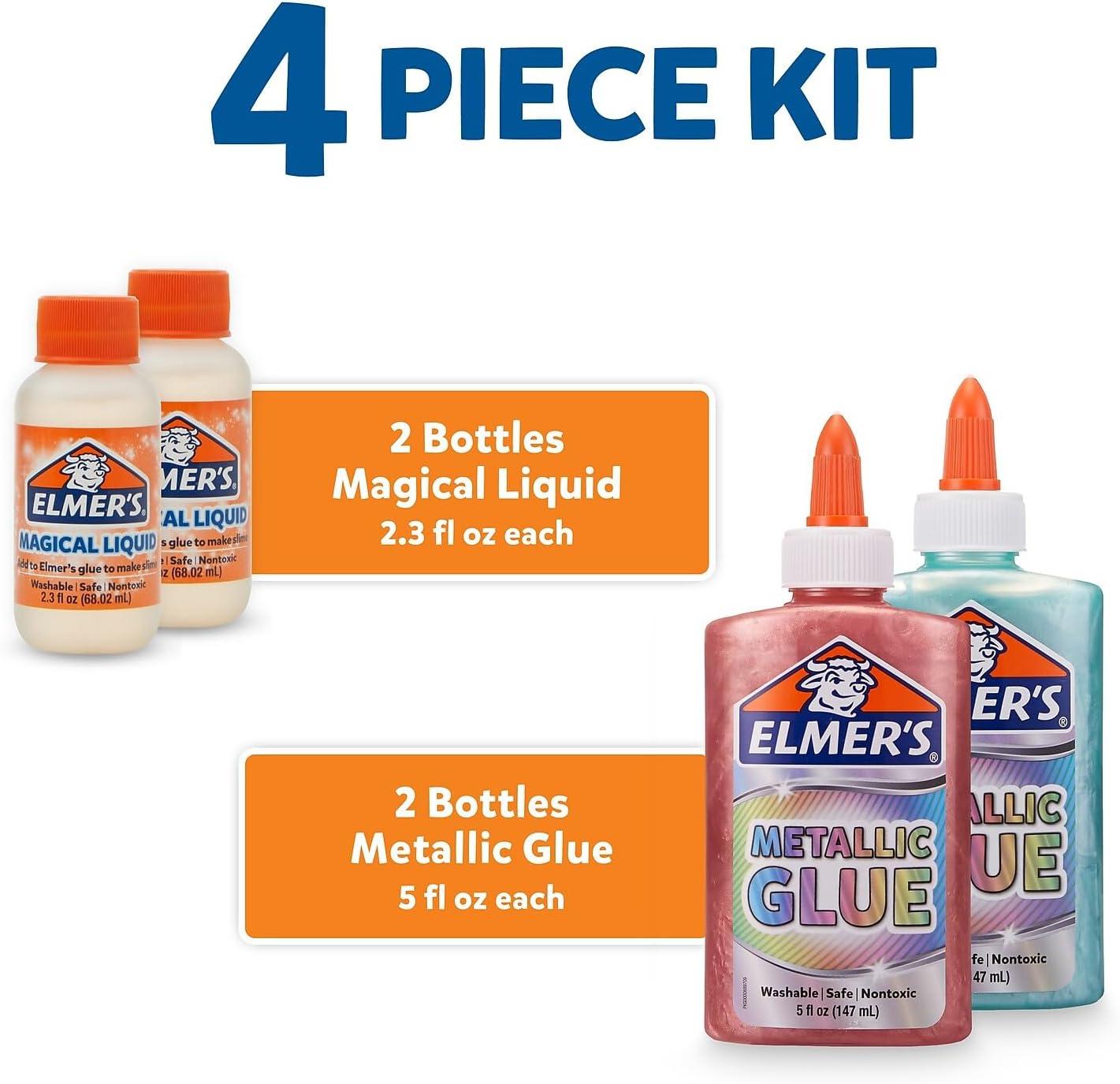 imageElmers Eclipse Slime Kit Assorted 4 CountMetalllic Kit