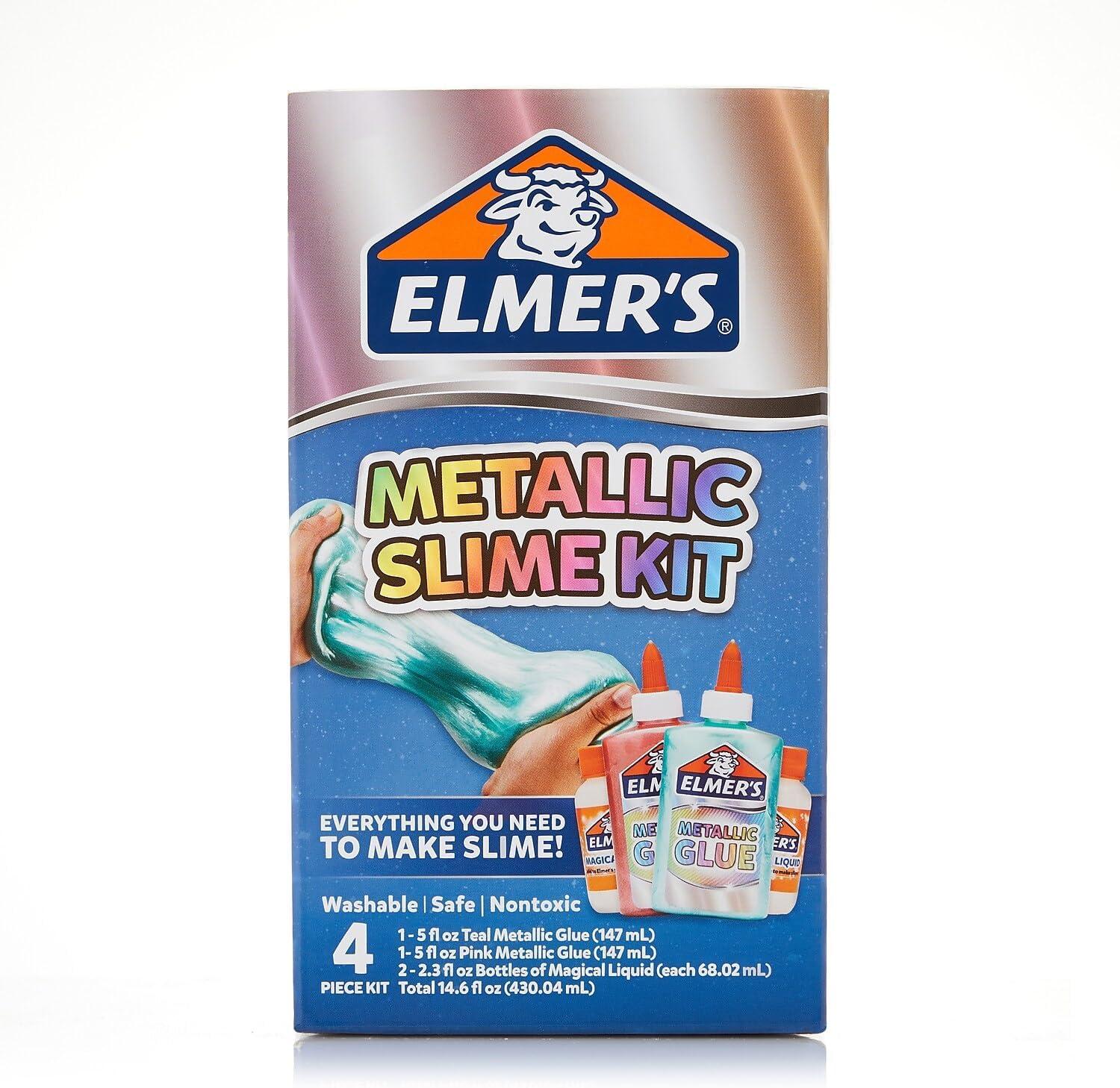 imageElmers Eclipse Slime Kit Assorted 4 CountMetalllic Kit
