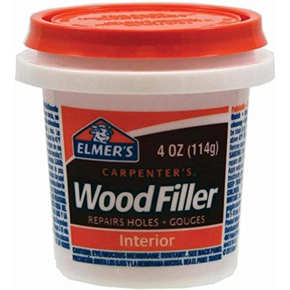 imageElmers Products  E847 Carpenters Interior Wood Filler 14Pint14 Pint