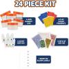 imageElmers Color Wheel Slime Kit Includes Elmers Gue Premade Slime Clay Color Pigments Scents Sheet Labels 24 Piece Kit