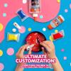 imageElmers Fruity Fusion Slime Kit Includes Elmers Clear Glue Magical Liquid Slime Activator Clay Color Pigments Scents Mixing Bowl Spoon 20 Piece Kit