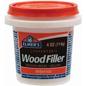 imageElmers Products  E847 Carpenters Interior Wood Filler 14Pint14 Pint