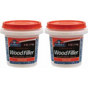 imageElmers Products  E847 Carpenters Interior Wood Filler 14Pint14 Pint Pack of 2