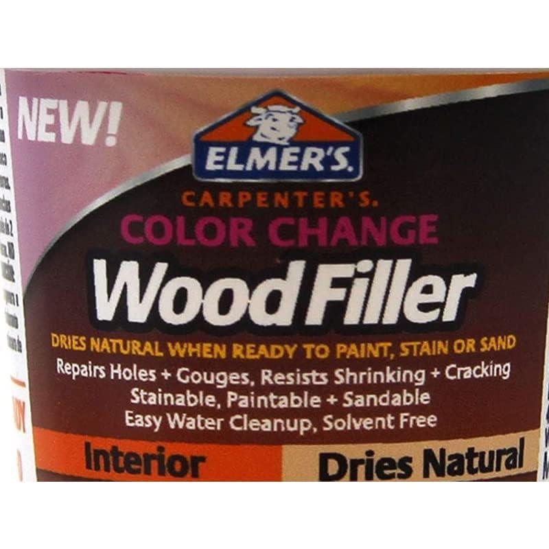 imageElmers E914 Carpenters Color Change Wood Filler 16Ounce NaturalNatural