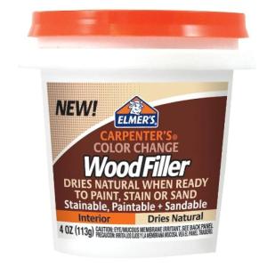 imageElmers E914 Carpenters Color Change Wood Filler 16Ounce NaturalNatural
