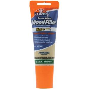 imageElmers All Purpose Carpenters Wood Filler Easy Cleanup Stainable 325Ounce E887Q Pack of 1